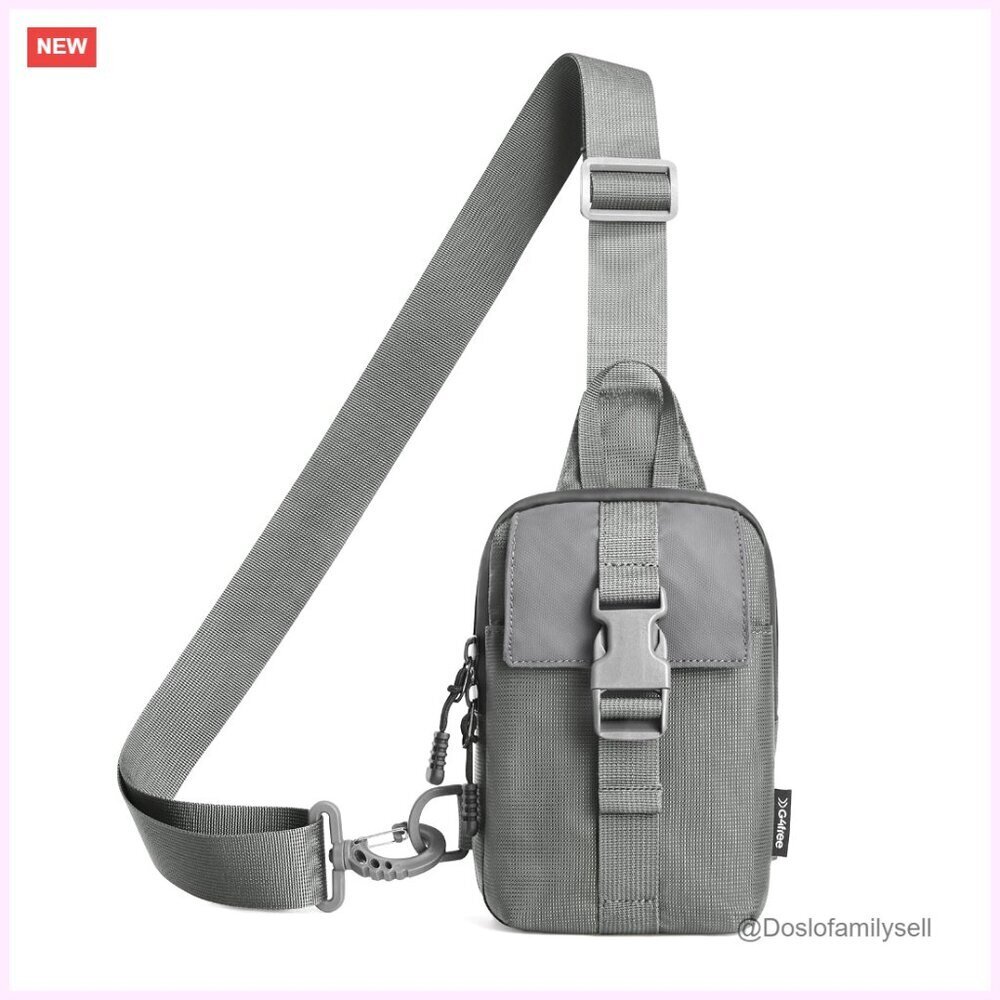 Waterproof Mini Crossbody Sling Bag Lightweight Travel Sports Fanny Pack